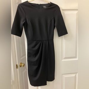Black midi lulus dress